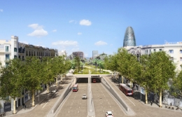 The municipality of Barcelona announces the bid for construction of the Glòries tunnels